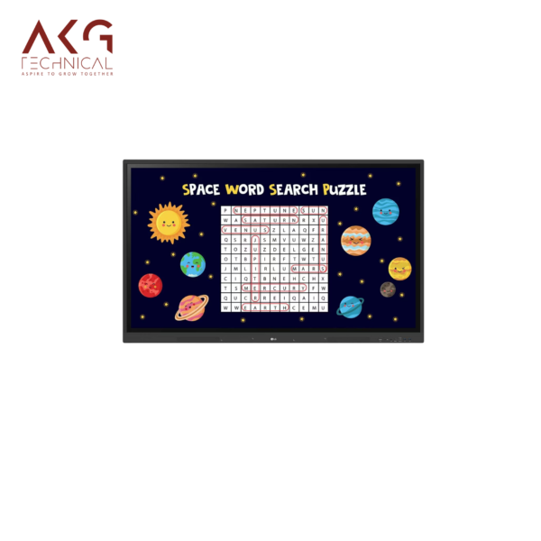 65" Interactive Flat Panel, Model No. 65TR3DK